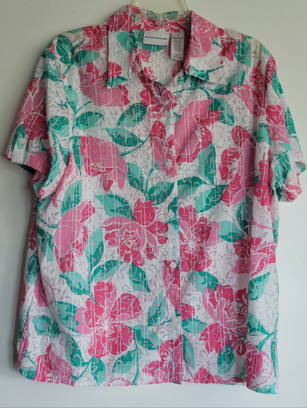 Alfred Dunner Button Shirt Size 18